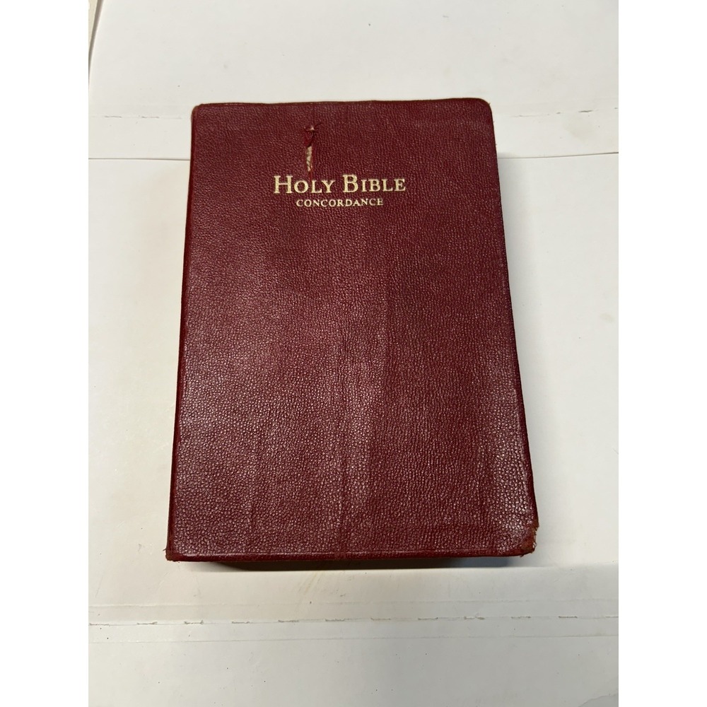 Holy Bible KJV world Publishing Red Leather